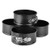 Springform Pan Set of 4, Alotpower 4 Inch Non-Stick Leakproof Round Cake Pans Small Cheesecake Pan with Removable Bottom Pan for Mini Cheesecakes, Pizzas and Quiches