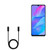 BoxWave Cable Compatible with Huawei Y8p - DirectSync PD Cable (3ft) - USB-C to USB-C (100W), Type C Braided 3ft Charge and Sync Cable for Huawei Y8p - Jet Black