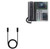BoxWave Cable Compatible with Poly Edge E450 - DirectSync PD Cable (3ft) - USB-C to USB-C (100W), Type C Braided 3ft Charge and Sync Cable - Jet Black