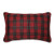 Pillow Perfect Holiday Plaid Red Rectangular Throw Pillow