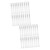 FOMIYES 72 pcs Spray bottle mini perfumes terrariums travel cosmetic containers portable nebulizer small glass perfume bottle plastic Sample Bottle Clear Perfumer Bottle Perfume