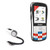 BoxWave Cable Compatible with Energizer E284S - AllCharge miniSync, Retractable, Portable USB Cable - Jet Black