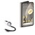 BoxWave Cable Compatible with Google Pixel Fold - AllCharge miniSync, Retractable, Portable USB Cable for Google Pixel Fold - Jet Black