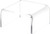 Plymor Clear Acrylic Short Square Display Riser, 1" H x 2" W x 2" D (3/32" Thick) (3 Pack)