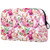 Cute Pig Watercolor Floral Roses Flowers Makeup Bags Portable Tote Cosmetics Bag Travel Cosmetic Organizer Toiletry Bag Make-up Cases for Women Cute Pig Watercolor Floral Roses Flowers Makeup Bags Portable Tote Cosmetics Bag Travel Cosmetic Organizer Toiletry Bag Make-up Cases for Women