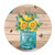 Welcome Sign for Front Porch Today I Choose Joy Round Tin Sign Butterfly Sunflower Floral Aluminum Sign Spiritual Quote Saying 12in Retro Chic Metal Plaque For Cafe Bar Pub Home Beer Man Cave