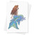 Azeeda Large (A4) 'Beautiful Mermaid' Blank Greeting Card (GC00054220)