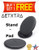 AETXTRA Wireless Charger Compatible with Apple iPhone and Samsung Fast 10W/ 7.5W/ 5W Standing n pad for Qi-Enabled Devices