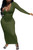 Womens Casual Long Sleeve Dress Deep U Neck Rib Knitted Solid Color Bodycon Party Club Maxi Long Dresses Womens Casual Long Sleeve Dress Deep U Neck Rib Knitted Solid Color Bodycon Party Club Maxi Long Dresses