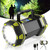 PSDRIQQ LED Camping Lantern Flashlight Spotlight Rechargeable Portable Super Bright Outdoor Emergency Light Searchlight Lamp Waterproof for Hiking Fishing Working Power Outages Hurricane