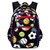 Moonmo School Backpack Kids Bookbag Elementary Preschool Kindergarten Supplies for Boys,boys school backpack with compartments for 5+ (Black Ball Games)