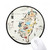 Map Taiwan Travel Features Mouse Pad Desktop Office Round Mat for Computer