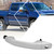 PM PERFORMOTOR Front Left Driver Side Door Pull Handle Compatible with 14-18 Chevy Silverado GMC Sierra 1500,Chrome