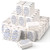 Facial Tissues 3 Ply Inspirational Pocket Tissues Bulk Travel Tissues Soft Travel Size Tissues Packs Individual Facial Tissues for Travel Party Supplies 7 Sheets Per Pack (120)