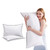 Mr.Ye Bed Pillows for Sleeping 2 Pack King Size Pillows for Side, Stomach and Back Sleepers Soft Down Alternative Microfiber Filling Pillows, 20 x 36 Inches