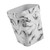 Holibanna Retro Trash Can Portable Trash Can Round Trash Can Square Containers with Lids Wastebasket Trash Can Trash Bin Trash Can for Bedroom Dustbin Bucket Toilet Garbage Bin Waste Bin Pp