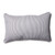 Pillow Perfect Oxford Charcoal Rectangular Throw Pillow,Grey