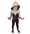 MAYAIO Kids Ghost Superhero Girls Costume Halloween Cosplay Jumpsuit Suit Bodysuit With Cloak Full Set