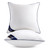 Siluvia 20"x20" Pillow Inserts Set of 2 Decorative 20" Pillow Inserts-Square Interior Sofa Throw Pillow Inserts Decorative White Pillow Insert Pair Couch Pillow (2, 20"x20",2Pack)