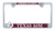 Texas A&M University TX Former Student Alumni 3D License Plate Frame