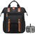 LOVEVOOK Laptop Backpack for Women, Teacher Nurse Bag Work Travel Computer Backpacks Purse,Water Resistant Daypack with USB Charging Port, 15.6 inch Black Brown