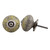 Indian Shelf 6 Pack Dresser Knobs|Circular Crackle Pull Knobs for Cabinets|Multicolor Farmhouse Cabinet Pulls|Ceramic Farmhouse Kitchen Knobs|Kids Cabinet Knobs|Kids Knobs for Dresser Drawers