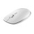 Wireless Mouse,2.4G Portable Whisper Quiet Optical Mice Nano Receiver,Compatible Laptop,Tablet,PC,Notebook,3 Adjustable DPI (White&Silver)