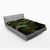 Ambesonne Camo Fitted Sheet, Graphic Uniform Inspired Camouflage Clothing Design, Soft Decorative Fabric Bedding All-Round Elastic Pocket, Queen Size, Green Brown