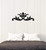 Large Vinyl Wall Decal Crown Above Bed Bedroom Home Interior Decor Stickers Mural (ig5872) Black Large Vinyl Wall Decal Crown Above Bed Bedroom Home Interior Decor Stickers Mural (ig5872) Black