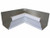 5" Professional brand heavy gauge aluminum Inside Miter, Gutter Corner, Mitre (5-inch, White)