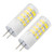 G6.35 LED Bulbs 5 W 110V-120 Voltage Warm White 3000K Dimmable G6.35/GY6.35 Bi-Pin Base 45W Halogen Bulbs Equivalent (Pack of 2)