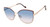 Jessica Simpson Women's J5962 Refined Metal Cat Eye Sunglasses with UV400 Protection. Glam Gifts for Her, 59 mm