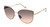 Jessica Simpson Women's J5962 Refined Metal Cat Eye Sunglasses with UV400 Protection. Glam Gifts for Her, 59 mm