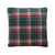 Creative Co-Op Square Brushed Fabric Flannel Pillow, Multicolor Plaid