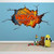 Wall Murals, Removable Wall Mural, Kids Wall Art, Kids Wall Mural, Wall Mural Decals, Wall Murals Decal, Smashed Wall Art Removable Poster Vinyl decals For Bedroom Living Room,32'' bl204