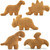 BOOLACYA Dino Nugget Pillow,5PC Cute Dino Chicken Nugget Pillow,Dino Nugget Pillow,Chicken Nugget Dino Pillow for Kids,Dino Chicken Nugget Plush for Birthday Decorations