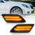 Bestview LED Side Marker Lights Compatible with 2012-2014 Mercedes Benz W204 LCI C250 C300 C350 C-Class, Driver & Passenger Side, Smoked Len