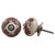 Indian Shelf 8 Pieces Cabinet Knobs | Flower Cabinet Knobs Unique | Red Knobs for Dresser Drawers Kids | Ceramic Modern Dresser Knobs | Dresser Knobs and Pulls | Pulls