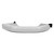 DNA MOTORING OEM-DHO-00484 Rear Left/Right Side Door Pull Handle Compatible with 2014-2018 Silverado/Sierra 1500 Crew Cab, Chrome