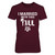 FanPrint Texas A&M Aggies T-Shirt - Married Into This Y'all - Boots - Premium Women's Tee/Maroon / 2XL