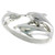 Sterling Silver Triple Dolphin Ring Polished Finish 1/2 inch Wide, Size 6.5