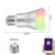 Smart Light Bulb Compatible with Alexa,Wi-Fi Smart Bulb,Dimmable,Multicolored,Timer Switch,No Hub Required,Remote Control,Scene Mode,Wake Up Lights for IOS/Android Phone Tablet