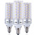 E12 LED Bulbs, 8W LED Candelabra Light Bulbs 100 Watt Equivalent, 1000lm, Cool White 6000K LED Chandelier Bulbs, Decorative Candle Base E12 Non-Dimmable LED Lamp, Pack of 3