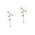 Uonlytech 2pcs Solar Pumpkin Lantern Exterior Solar Lights Solar Lights for Outside lampara Solar para Exterior Garden Solar Lights Outdoor Halloween Stake Lights Plastic Solar Path Lights
