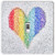 Rikki Knight Rainbow Heart-Single Toggle Light Switch Plate