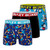 CRAZYBOXER Disney Goofy Men's Boxer Briefs (pack 3)