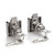SHARRB Desk Drawer Lock Wardrobe Locks Cabinet Locks Furniture Cam Locks 1Pcs (Color : Zinc 138-32)