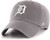 '47 MLB Dark Gray Clean Up Adjustable Hat Cap, Adult One Size (Detroit Tigers Dark Gray)