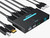 KVM Switch, SGEYR KVM Switch HDMI,USB Switch for 2 Computers Sharing Mouse Keyboard Printer to One HD Monitor, Support 4K@30Hz,1 HDMI Cables and 2 USB Cables Included