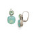 Sorrelli Essentials On the Edge Dangle Earrings, Antique Silver-Tone Finish, Pacific Opal